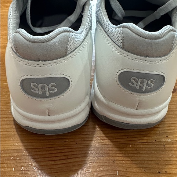 SAS Light Gray and White Athletic Shoes - Picture 3 of 10